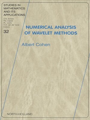 cover image of Numerical Analysis of Wavelet Methods